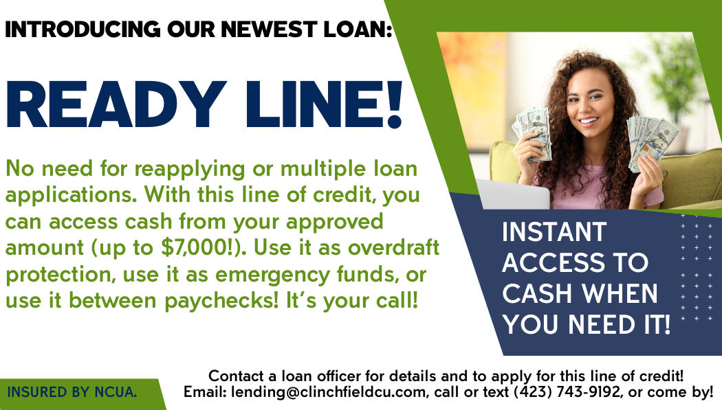 Banner - Save Money with a Clinchfield FCUU VISA Credit Card